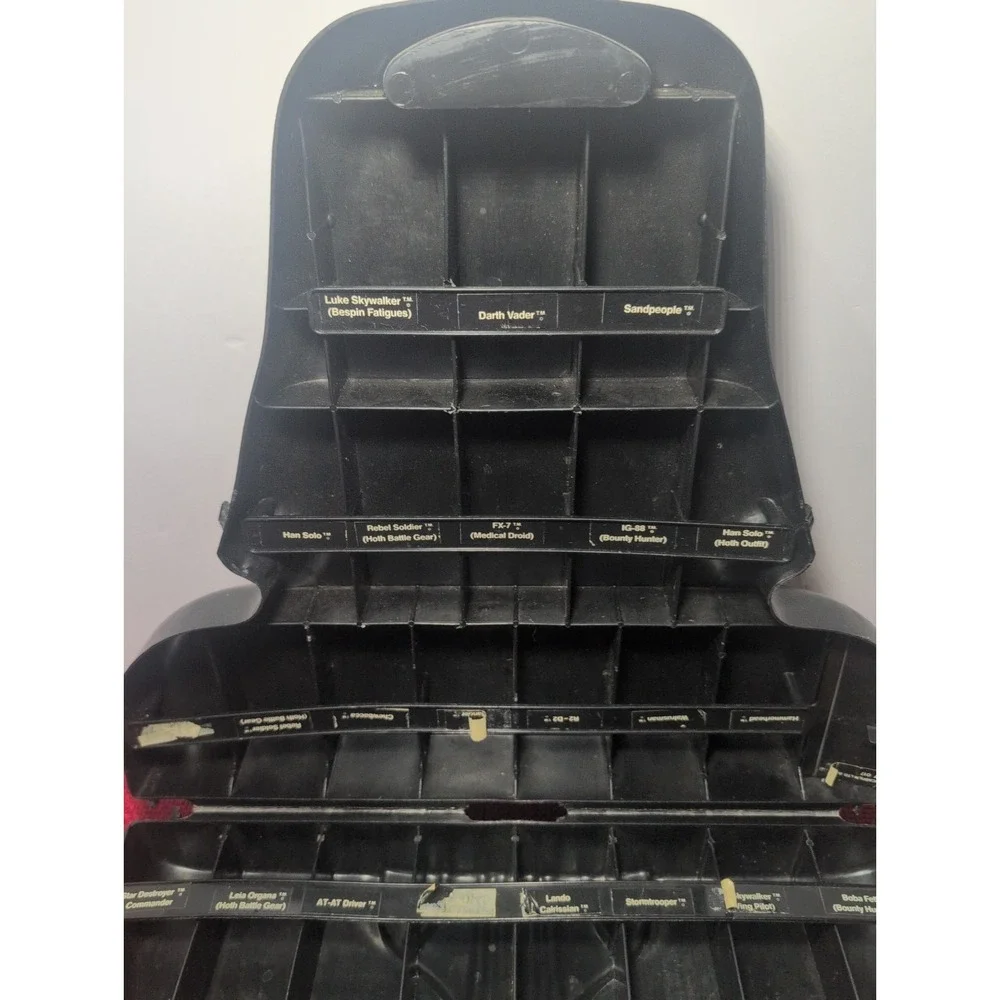 Vintage Star Wars Darth Vader Action Figure Collectors Carry Case 1980 Kenner
